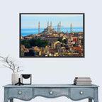 Sultan Ahmed Mosque Skyline Wall Art