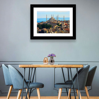 Istanbul Skyline Wall Art