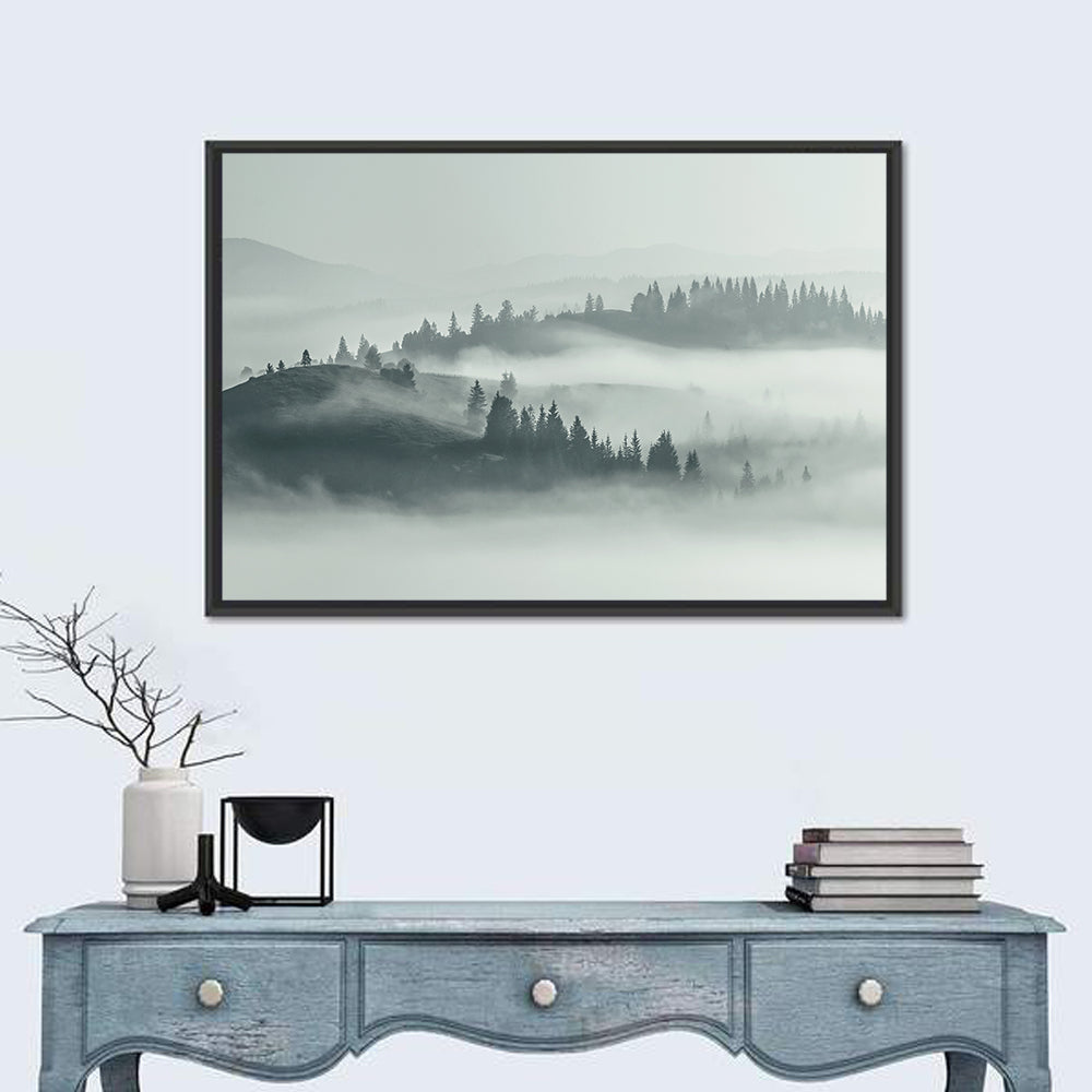 Carpathian Morning Mist Wall Art