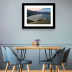 Pyramid Lake Aerial View Wall Art