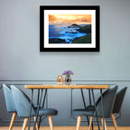 Phillip Island Cliffs at Sunset Wall Art