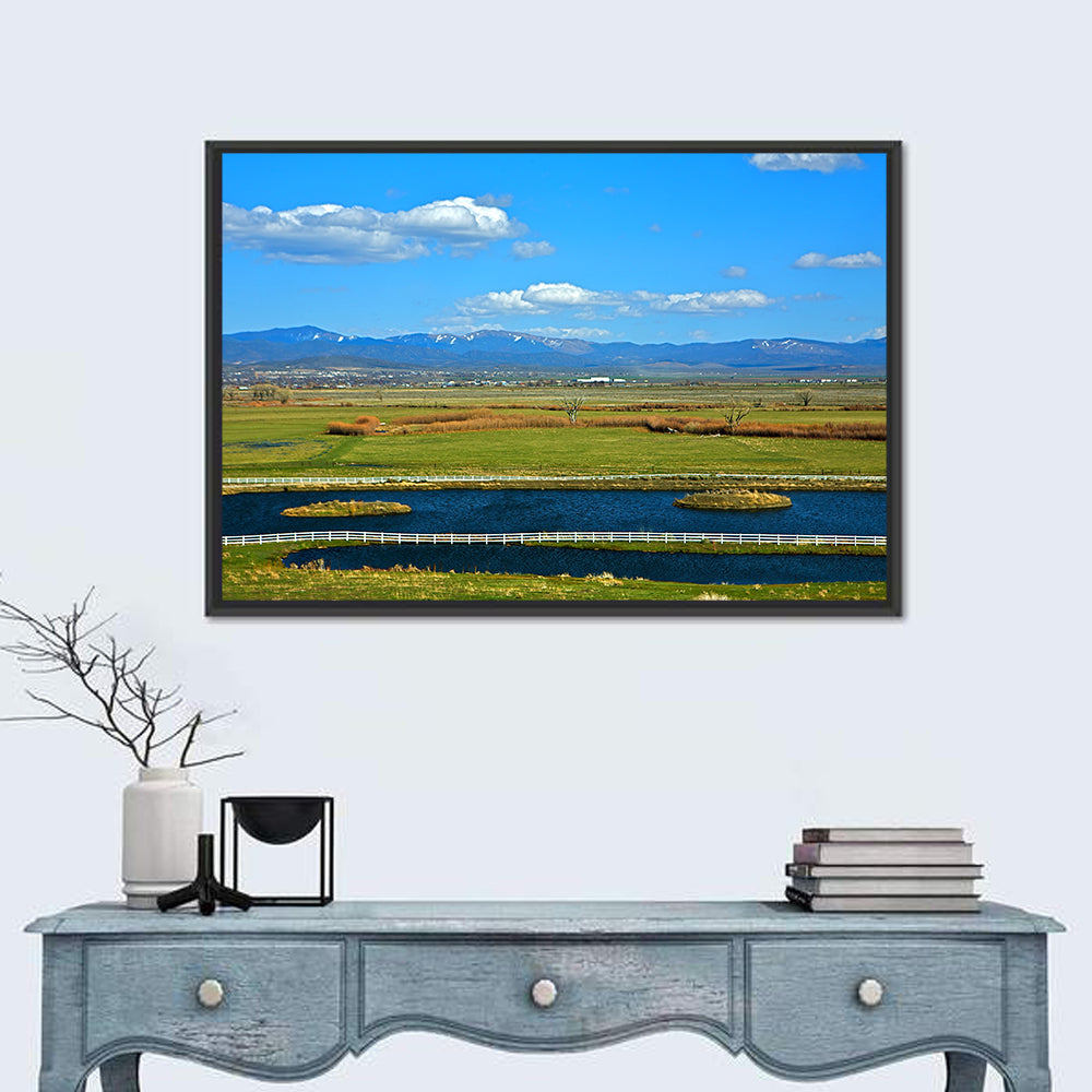 Genoa Township Pond View Wall Art
