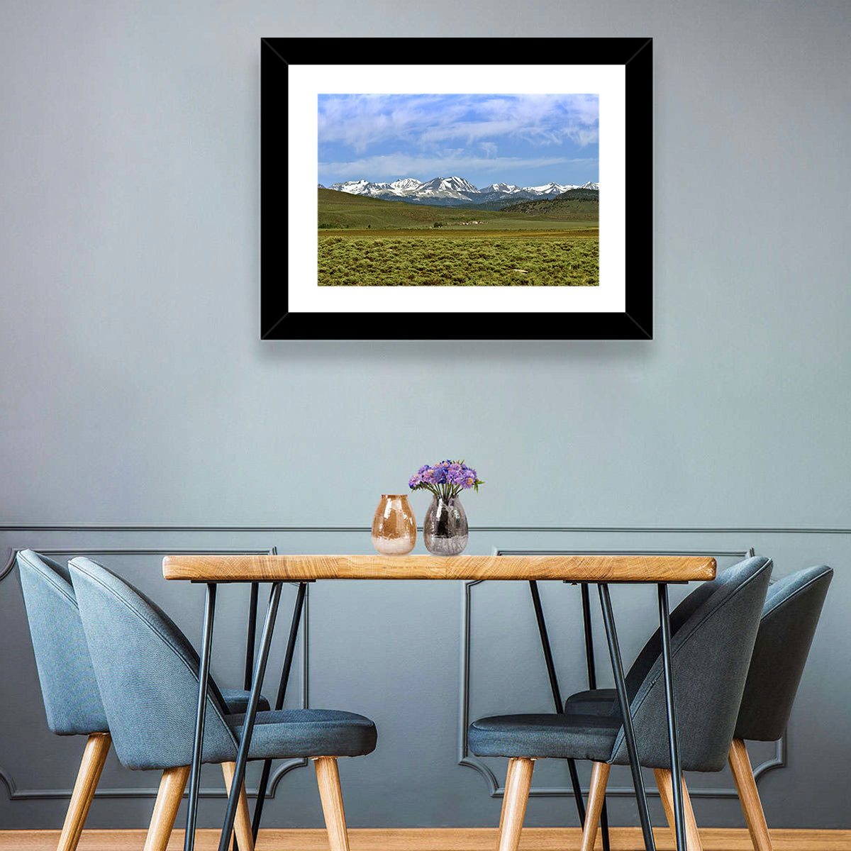 Sierra Nevada Mountain Range Wall Art