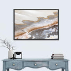 Lake Eyre Salt Flats Wall Art