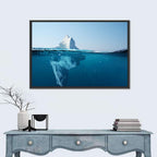 Split-level Iceberg Wall Art