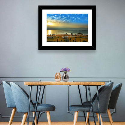 Dead Sea Sunset Wall Art