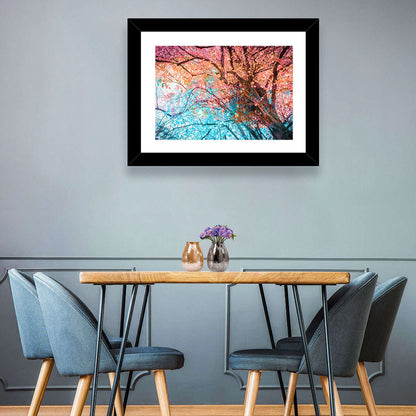 Autumn Tree Abstract Wall Art