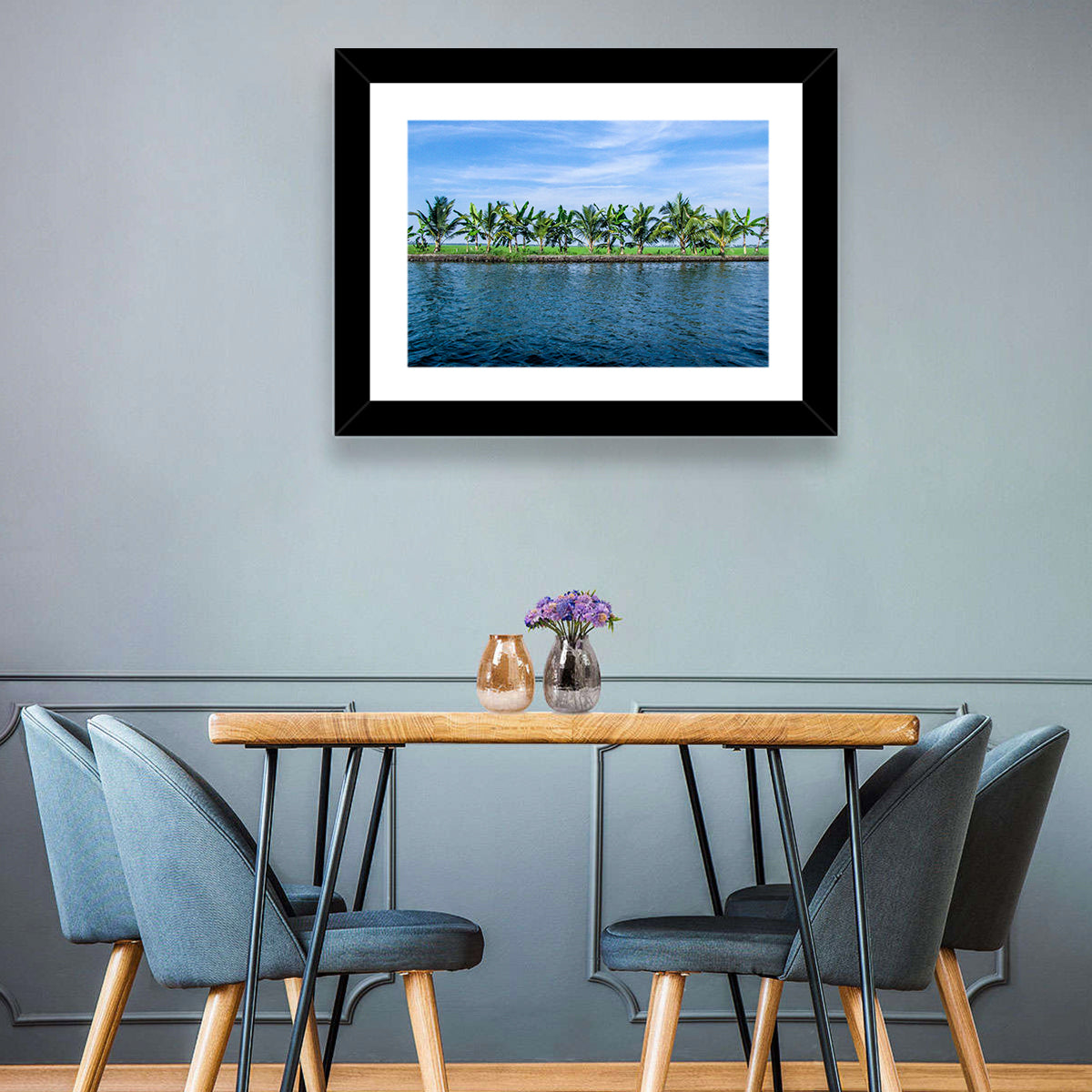 Vembanad Lake Landscape Wall Art