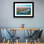 Augusta Savannah River Skyline Wall Art