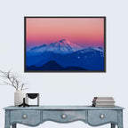 Mount Baker Alpenglow Wall Art