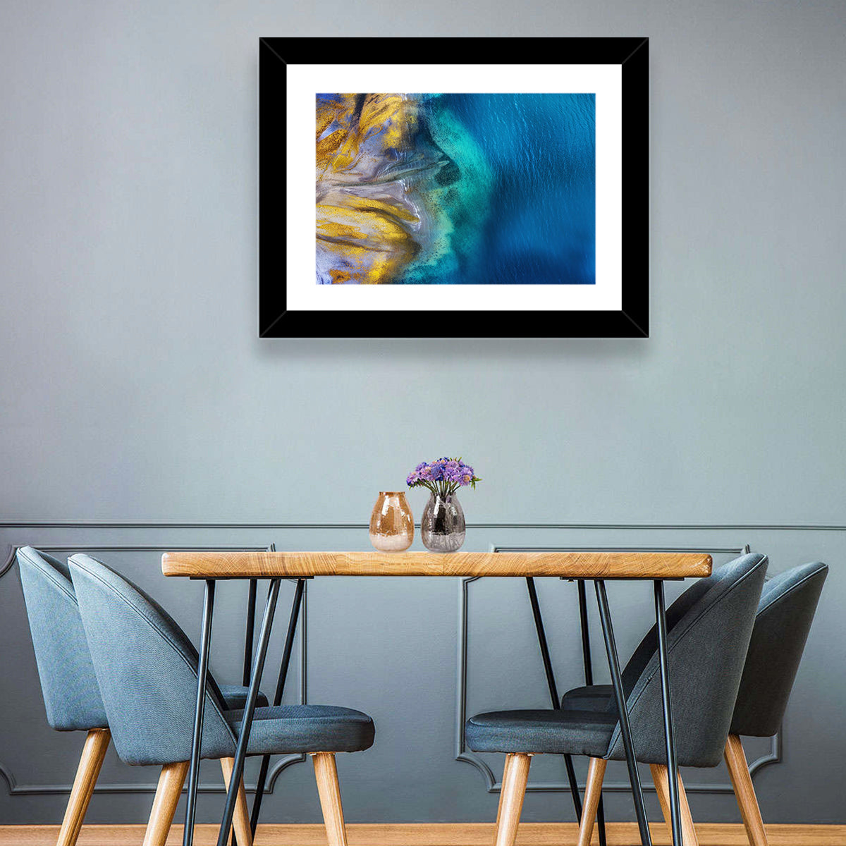 Abstract Beach Wall Art