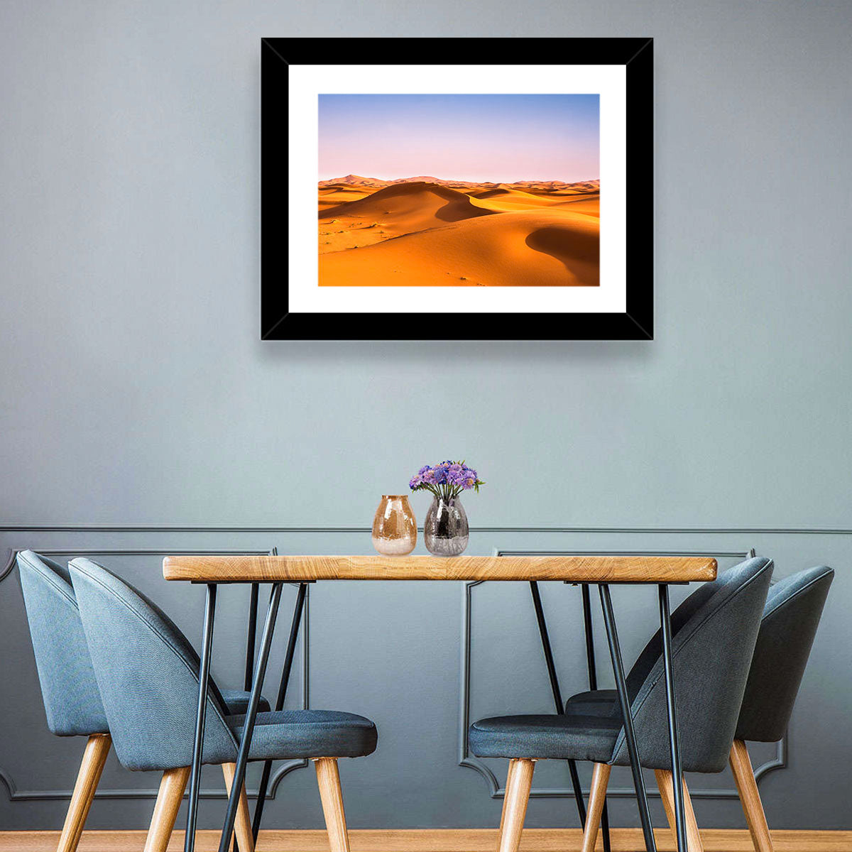 Golden Sahara Dunes Wall Art