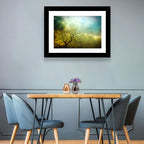 Moody Winter Tree Landscape Wall Art