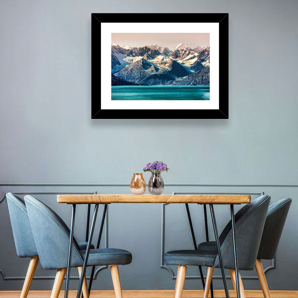 Glacier Bay Turquoise Waters Wall Art
