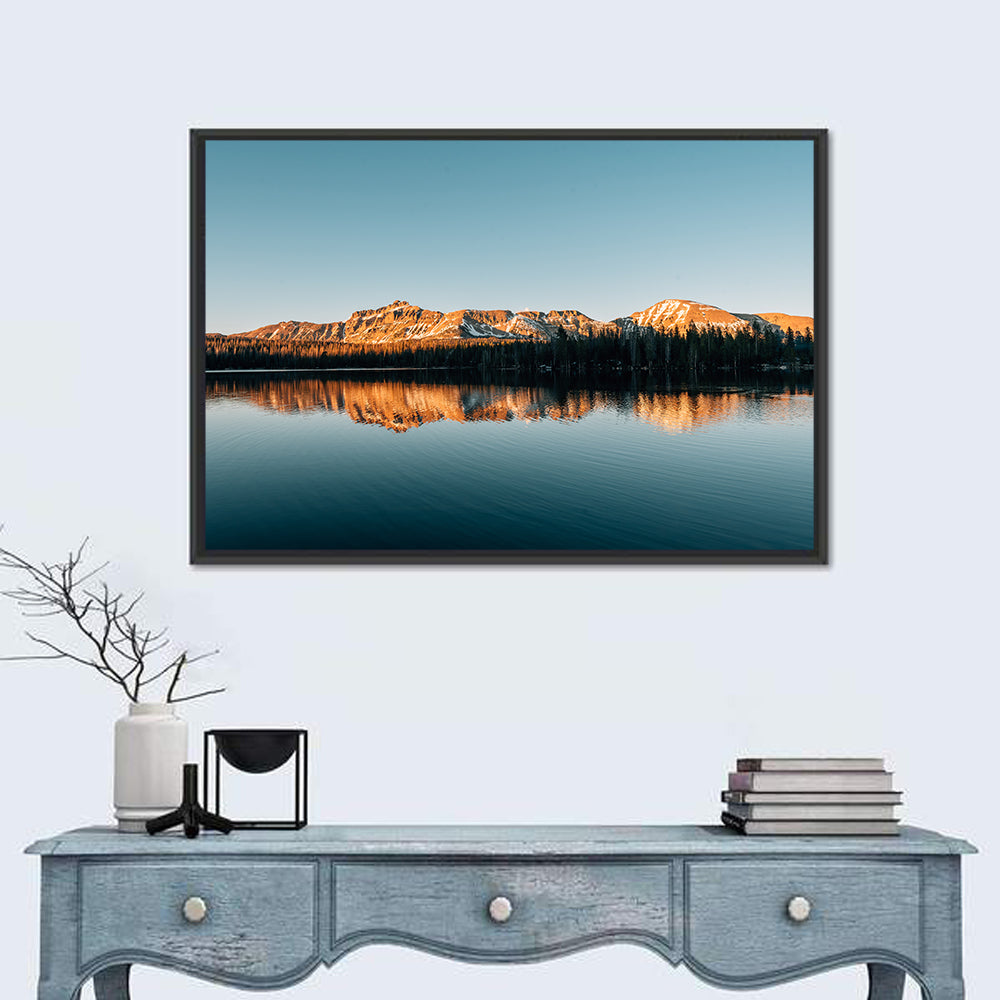 Mirror Lake Reflection, Uinta Mountains Wall Art
