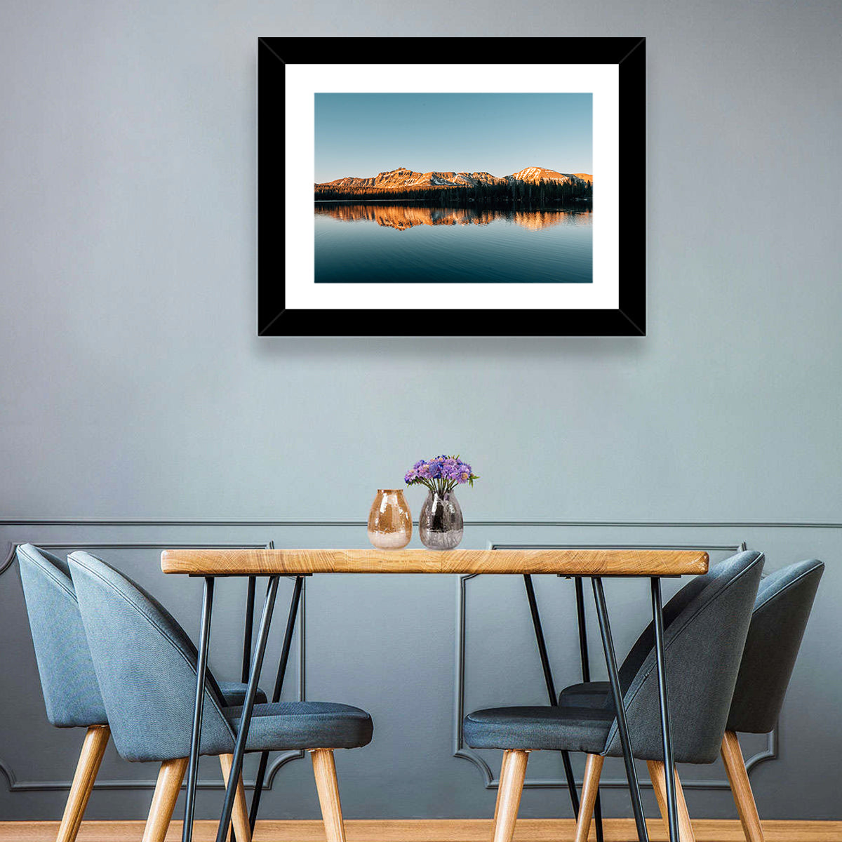 Mirror Lake Reflection, Uinta Mountains Wall Art