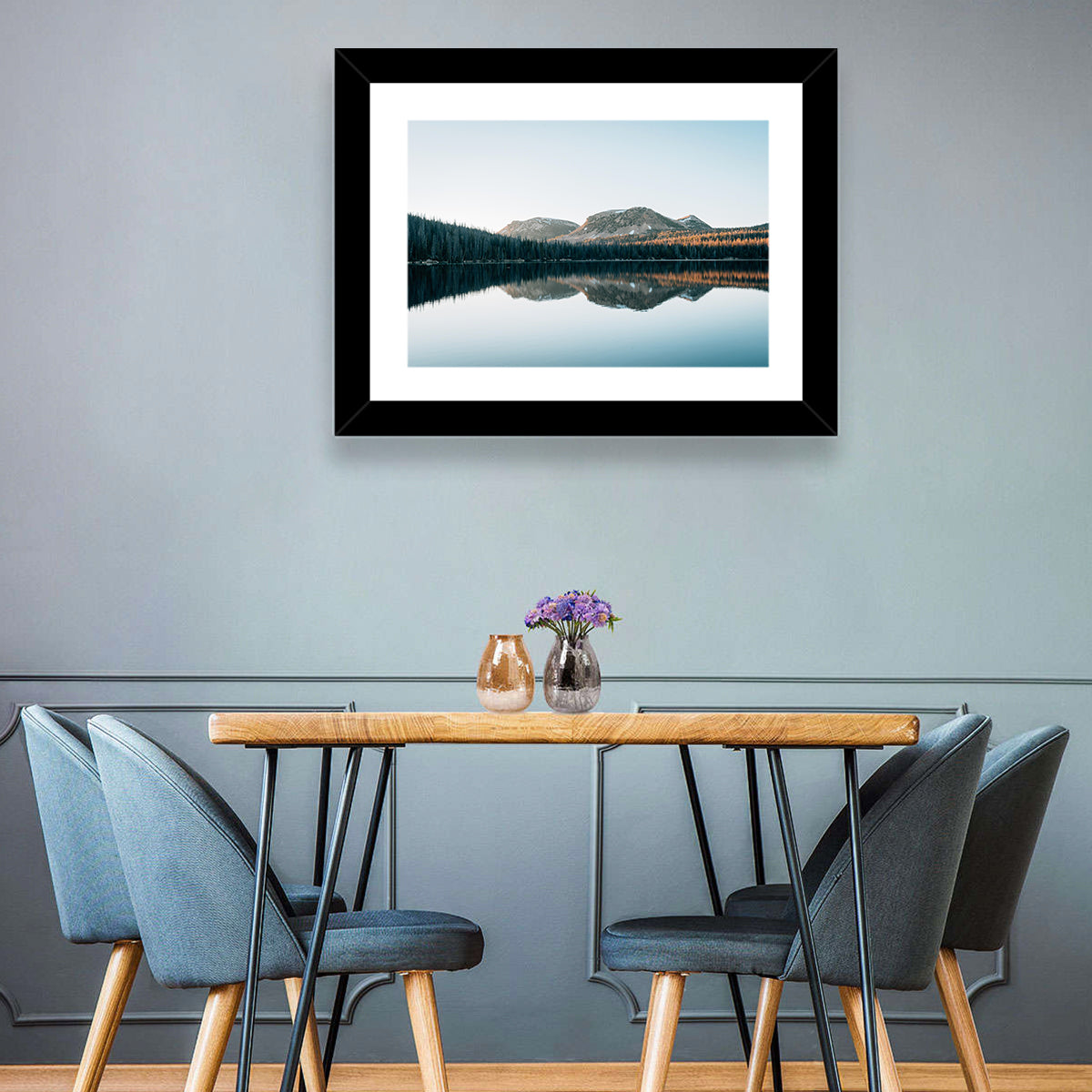 Mirror Lake Utah Reflection Wall Art