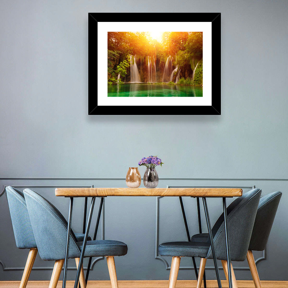 Plitvice Waterfall Wall Art