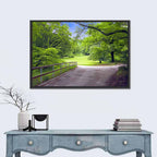 Sunlit Meadow Path Wall Art