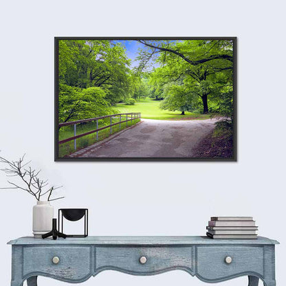 Scenic Summer Park Wall Art