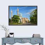 Saint Petersburg Mosque Blue Dome Wall Art