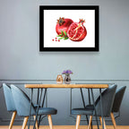 Fresh Pomegranate Watercolor Wall Art