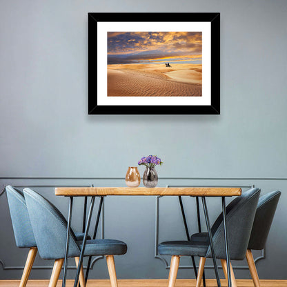 Sahara Desert Rider Wall Art