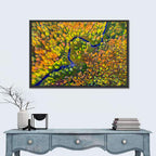 Winding Autumn River Wall Art