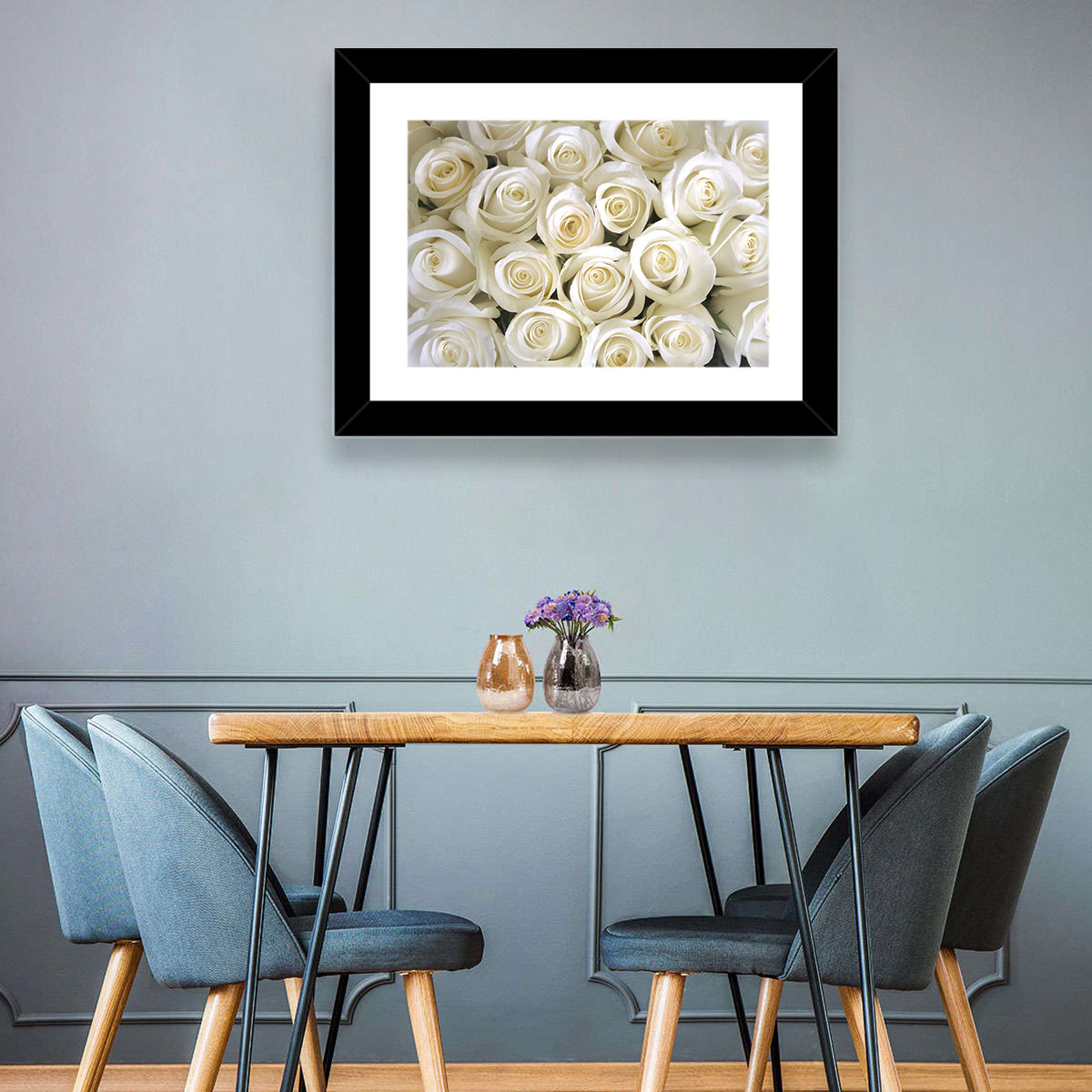 Silky Roses Wall Art