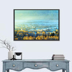 Misty Xinjiang Village Wall Art
