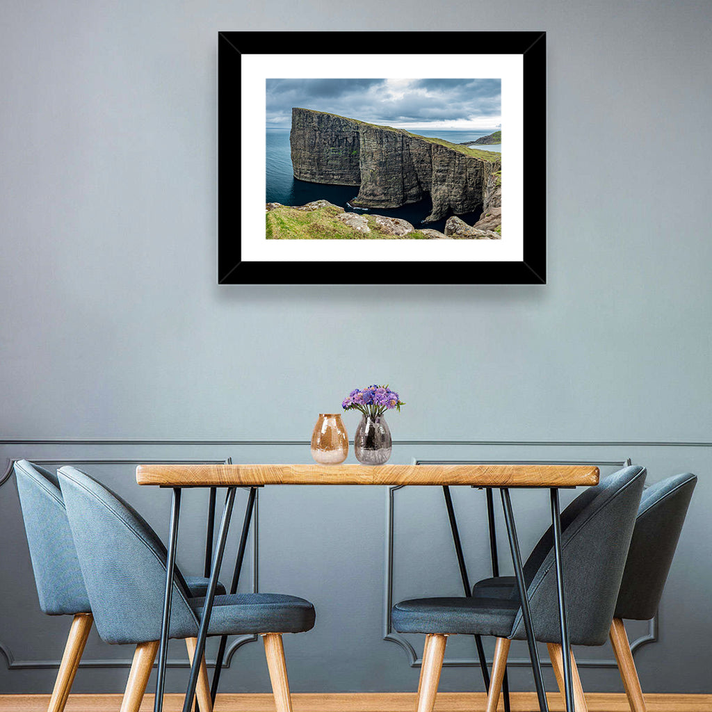 Trælanípa Cliff, Faroe Islands Wall Art