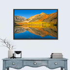 North Lake Autumn Reflection Wall Art