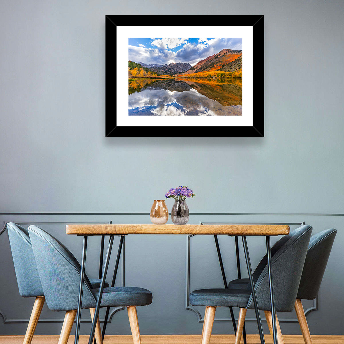 North Lake Autumn Reflection Wall Art