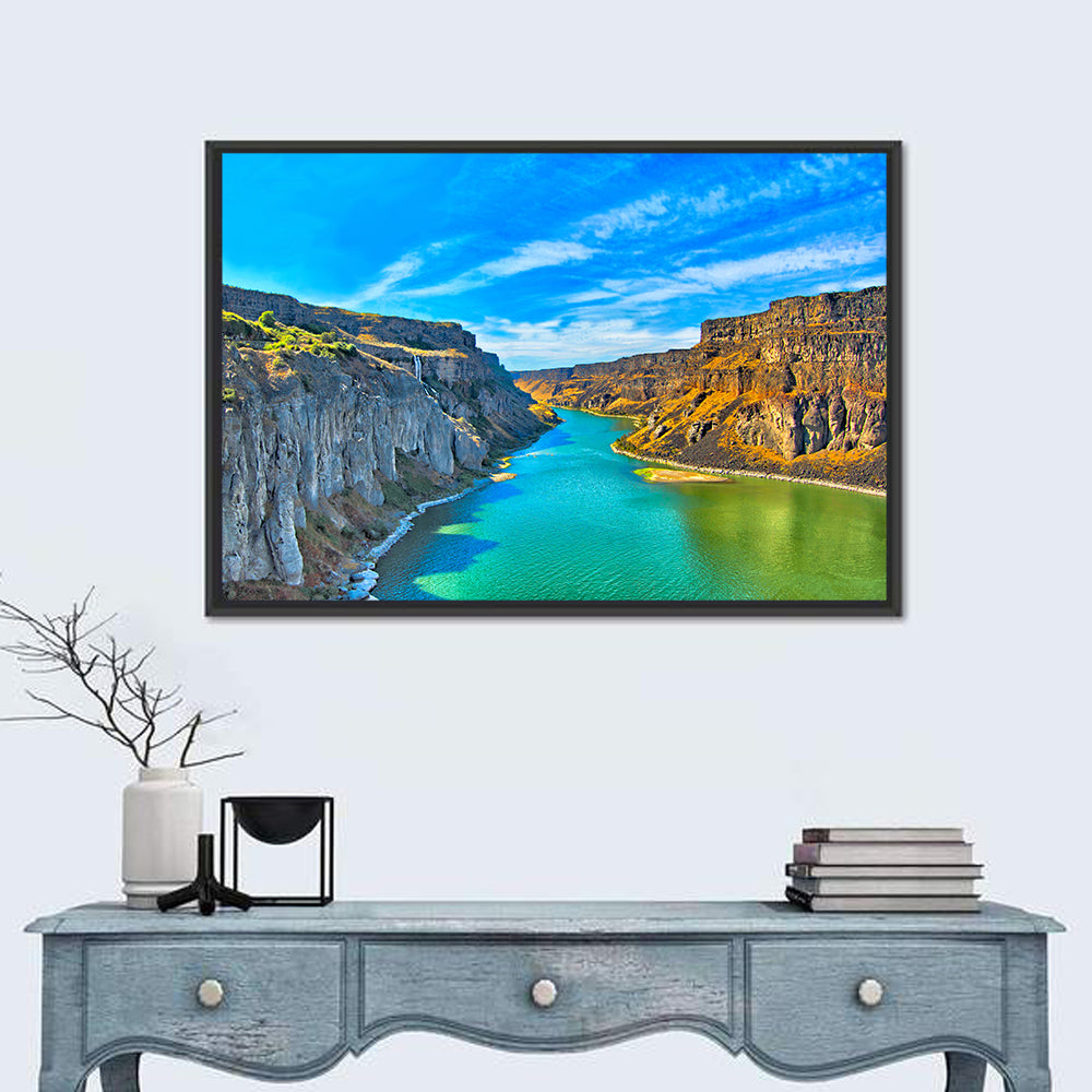 Snake River Canyon at Twin Falls Wall Art