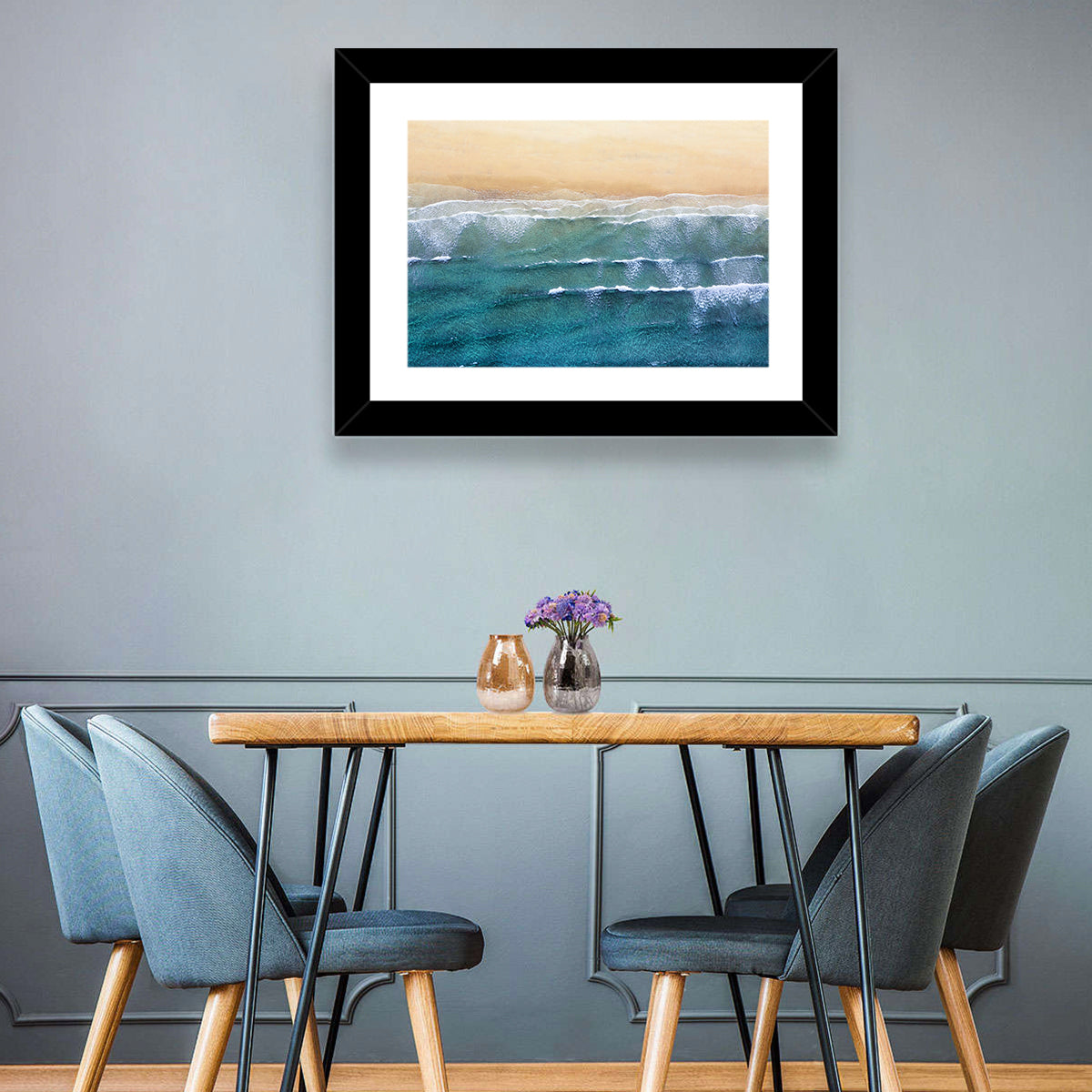 Calm Turquoise Beachscape Wall Art