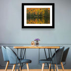 Ottawa National Forest Autumn Reflection Wall Art