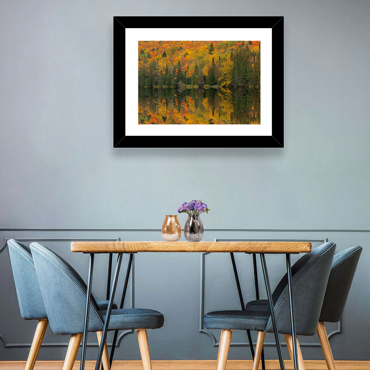 Ottawa National Forest Autumn Reflection Wall Art
