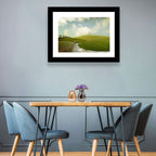 Winding Road Through Rolling Hills Wall Art