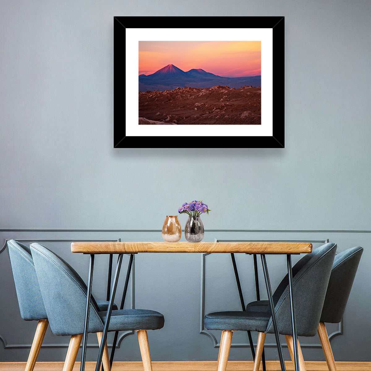 Valle de la Luna Volcanoes Wall Art