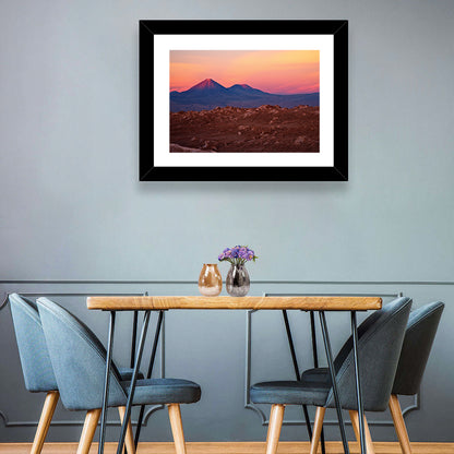 Valle de la Luna Volcanoes Wall Art