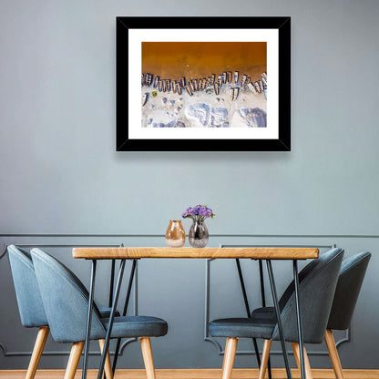 Lac Rose Aerial Wall Art