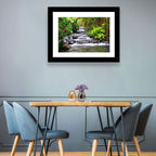 Tabacon Tiered Hot Springs Waterfall Wall Art