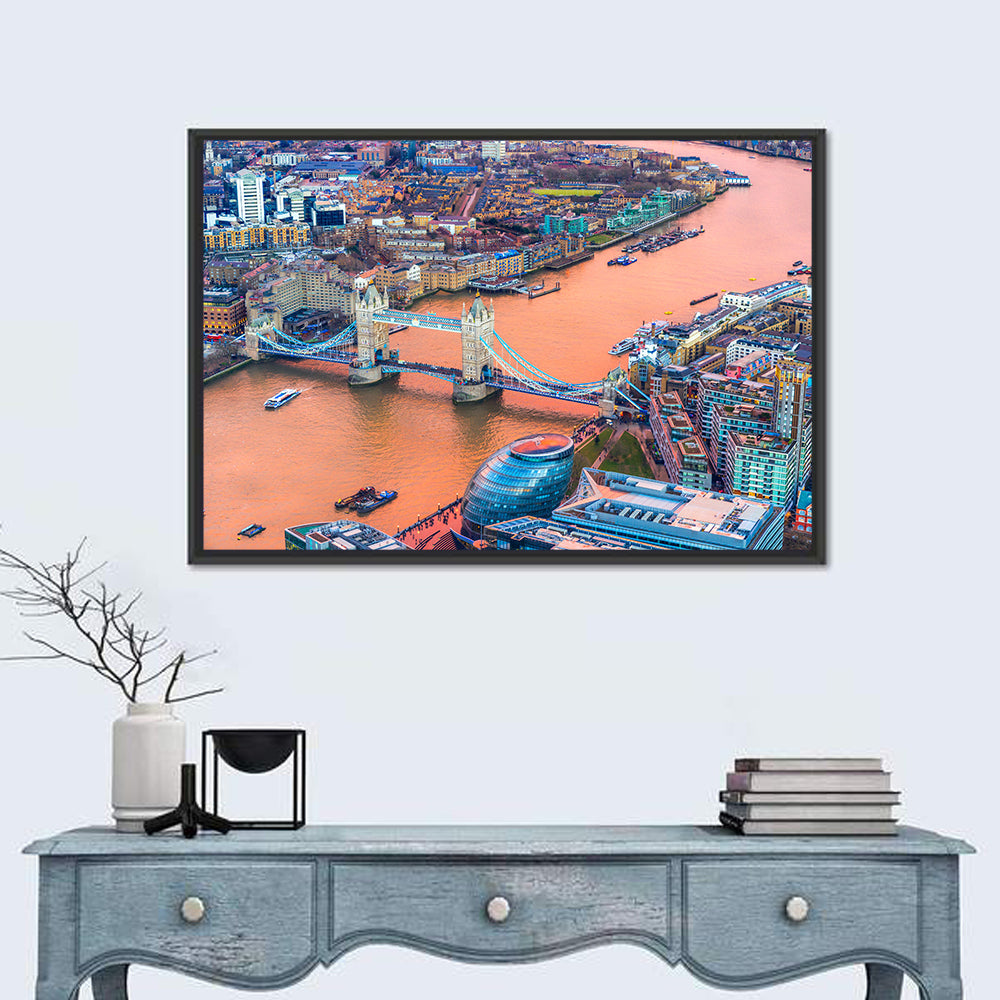 Tower Bridge Thames River Wall Art