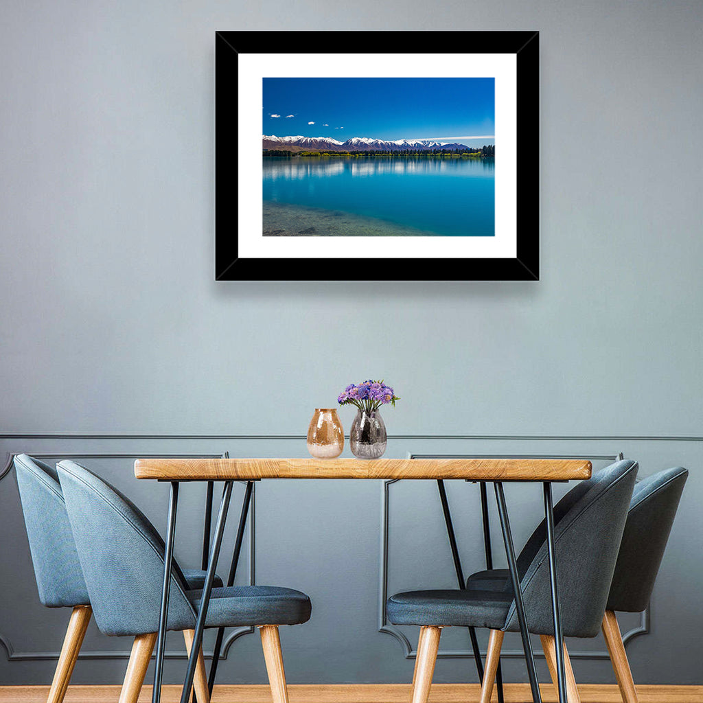 Lake Ruataniwha Reflection Wall Art