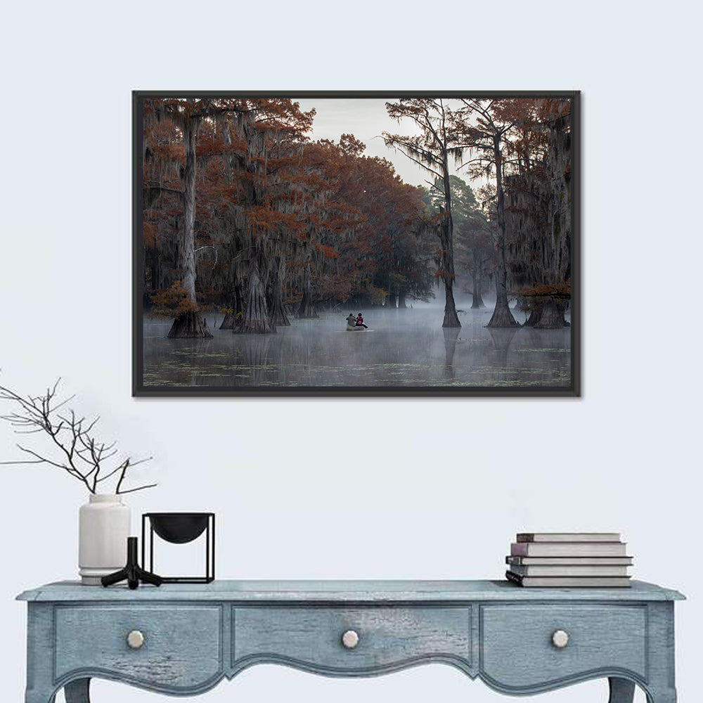 Caddo Lake Morning Mist Wall Art