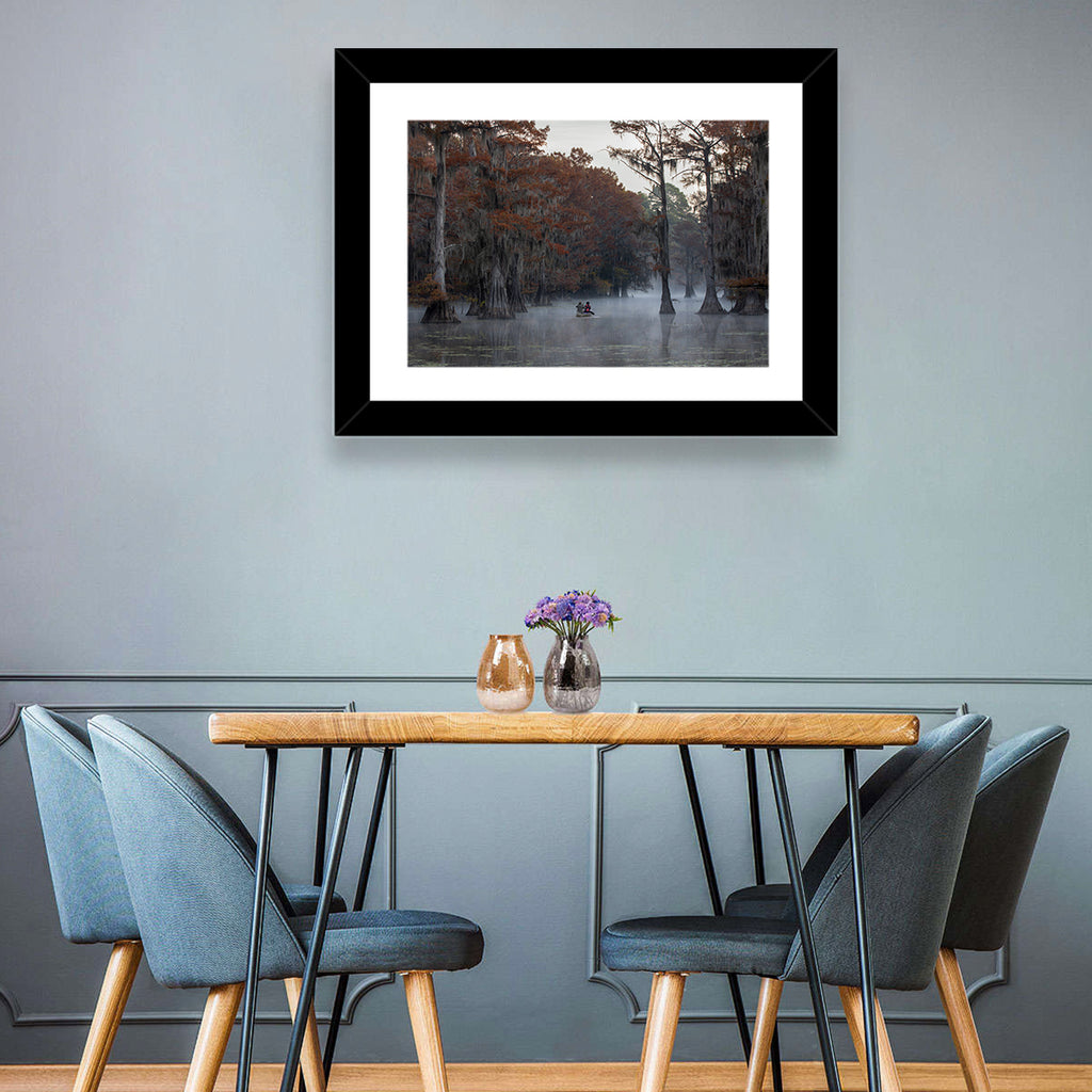 Caddo Lake Morning Mist Wall Art