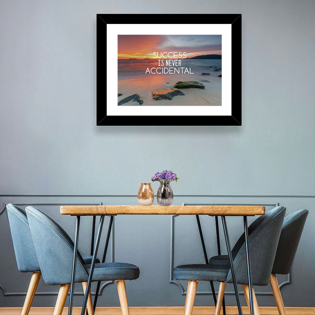 Success is No Accident Wall Art