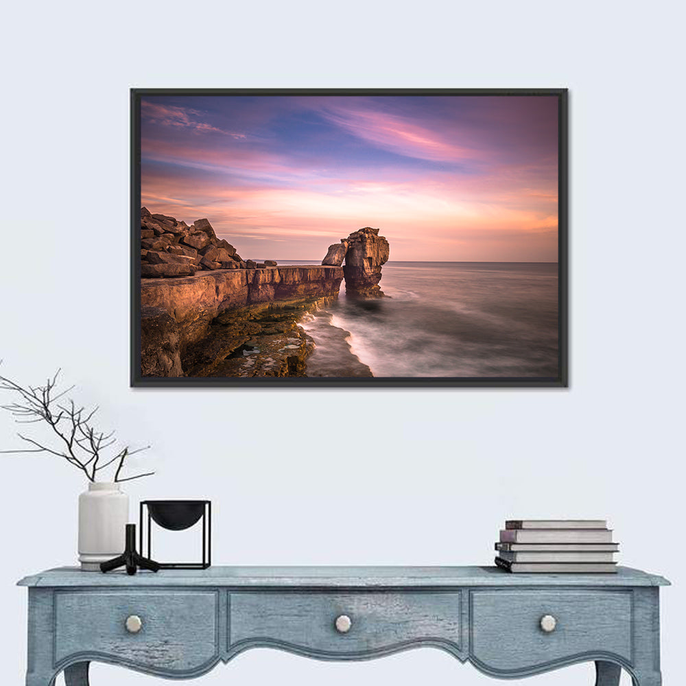 Pulpit Rock, Isle of Portland Wall Art in a room, landscape