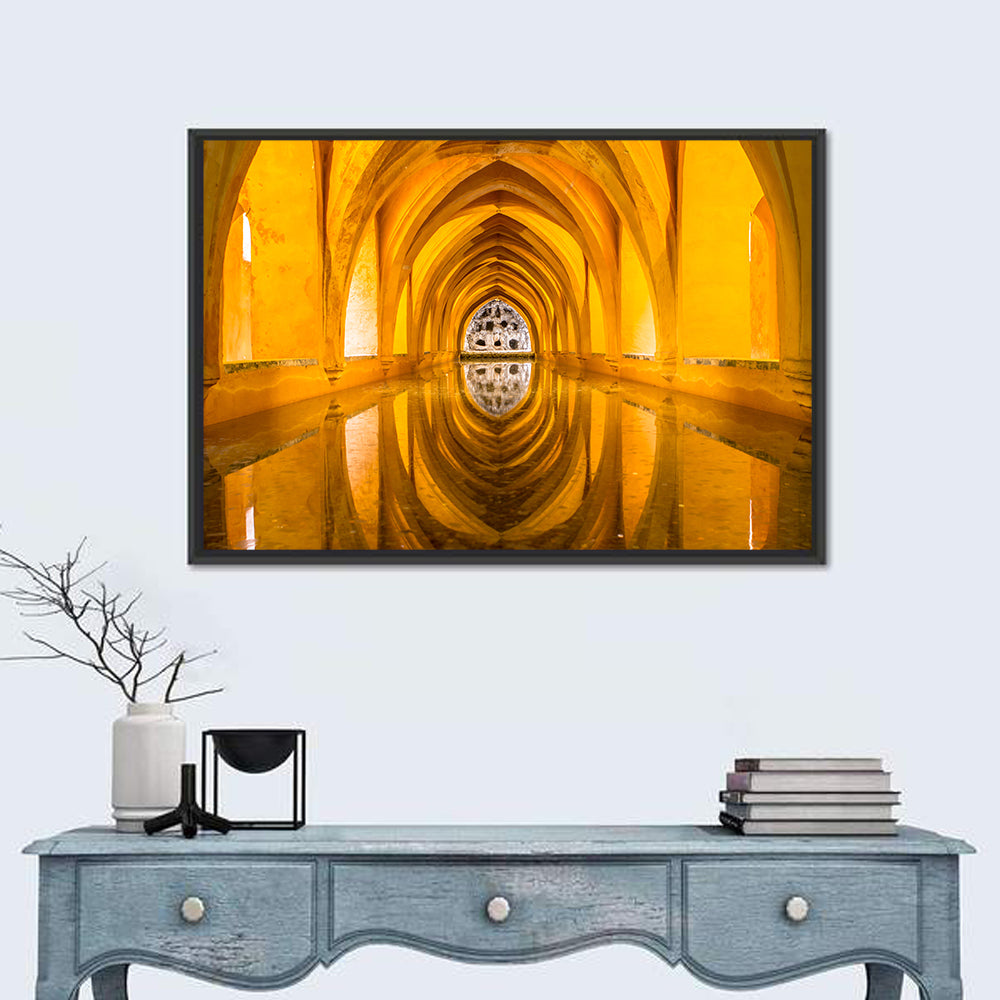 Royal Alcázar Bath Reflections Wall Art