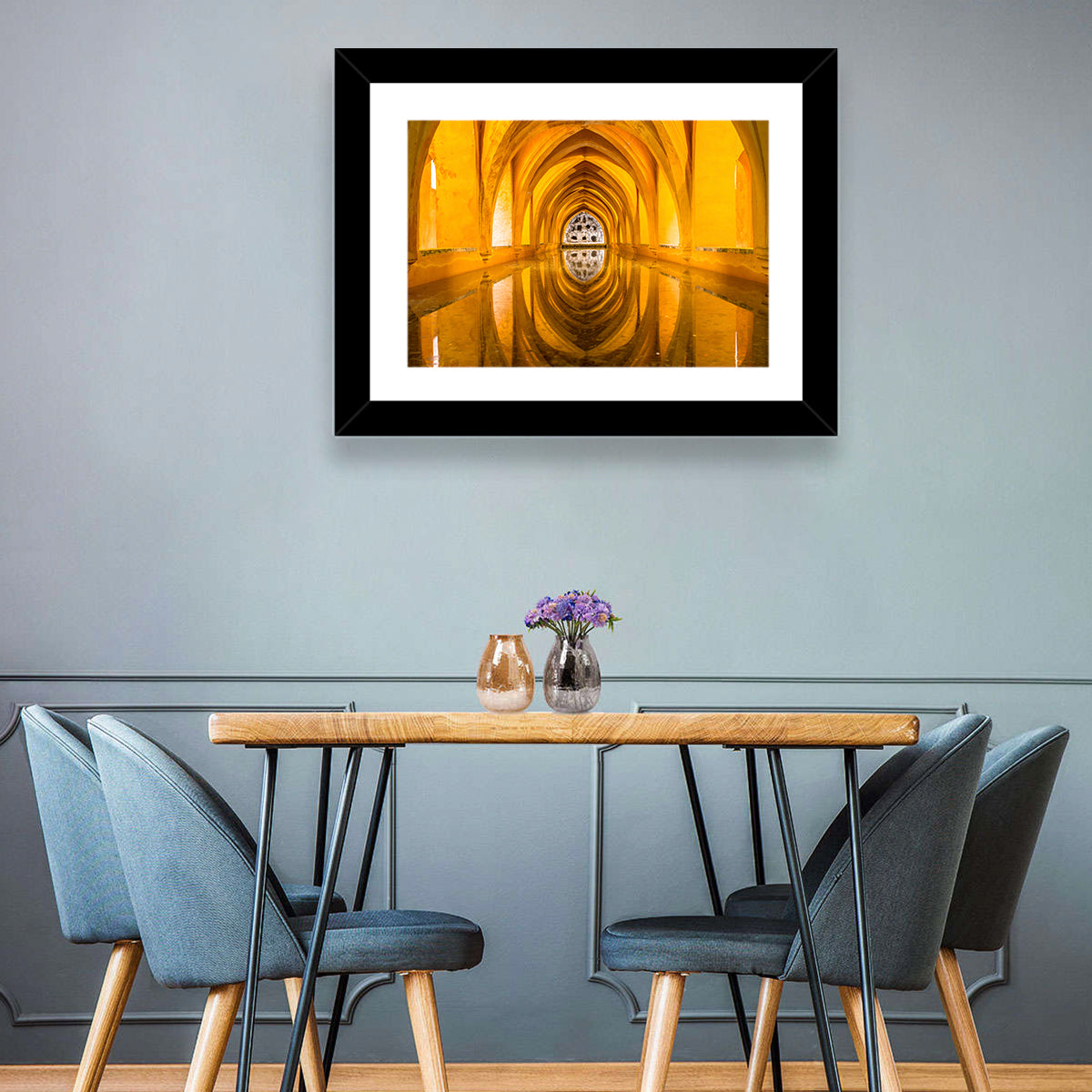 Royal Alcázar Bath Reflections Wall Art